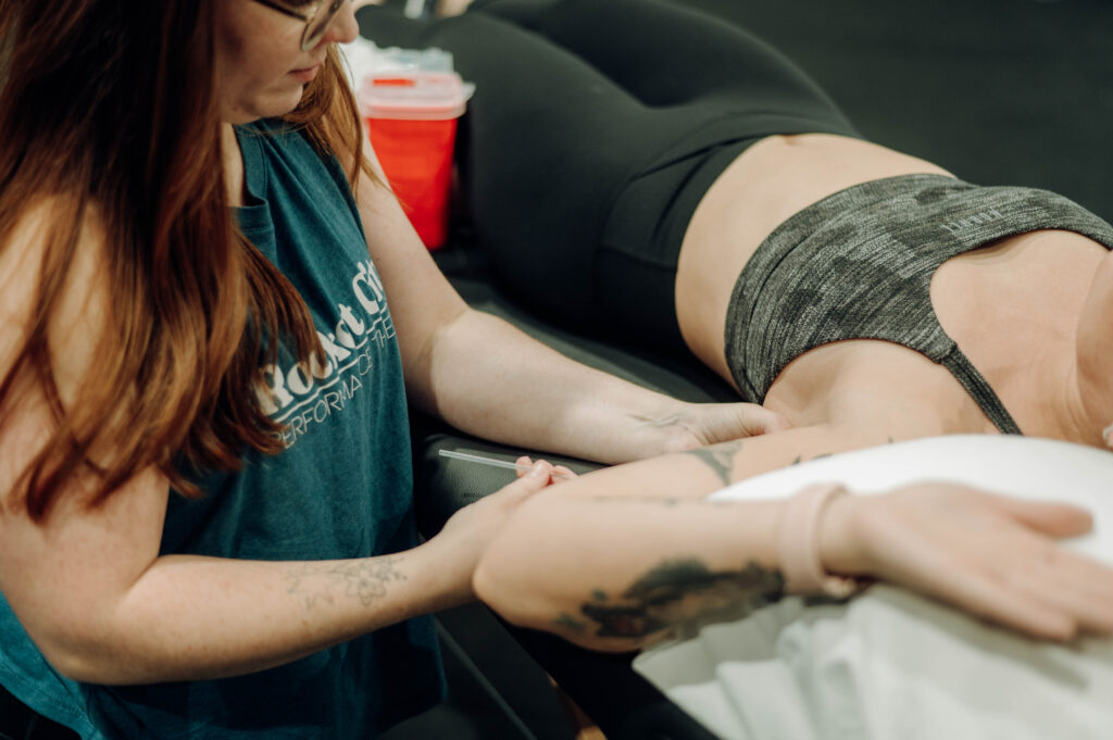 shoulder rehab at rocket city performance therapy